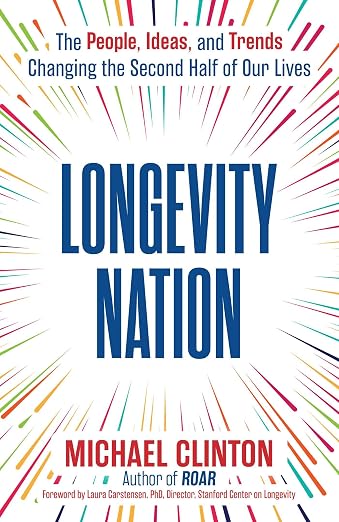 Cover of Longevity Nation by Michael Clinton